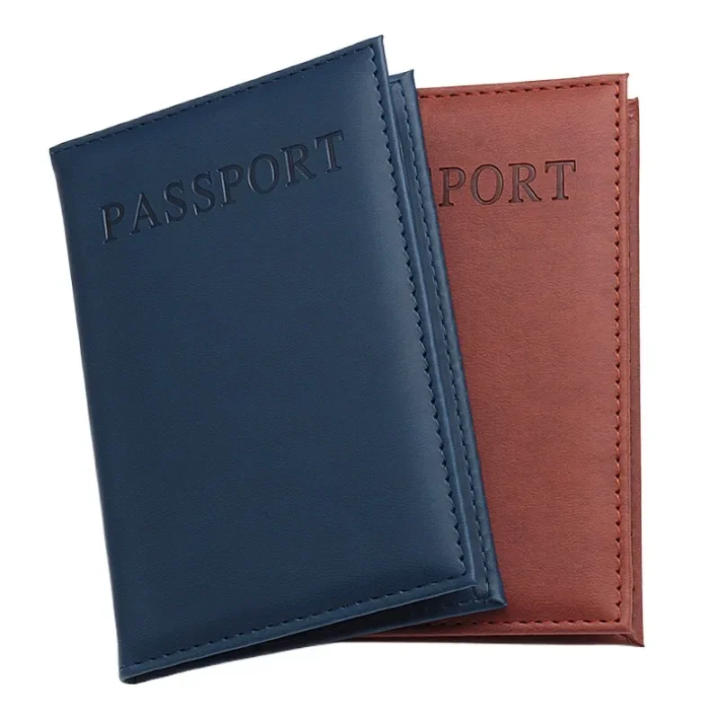 Leather Passport Cover - Sarung pelindung olahraga kulit PU 1