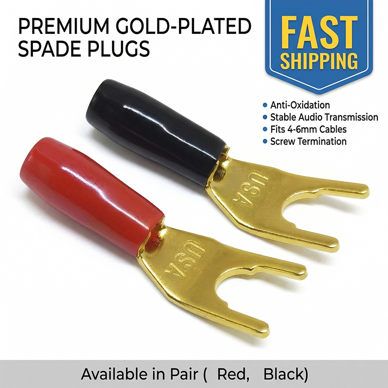Gold Cutlery Flatware - 20 Buah/Set Konektor Adaptor Tanpa Solder