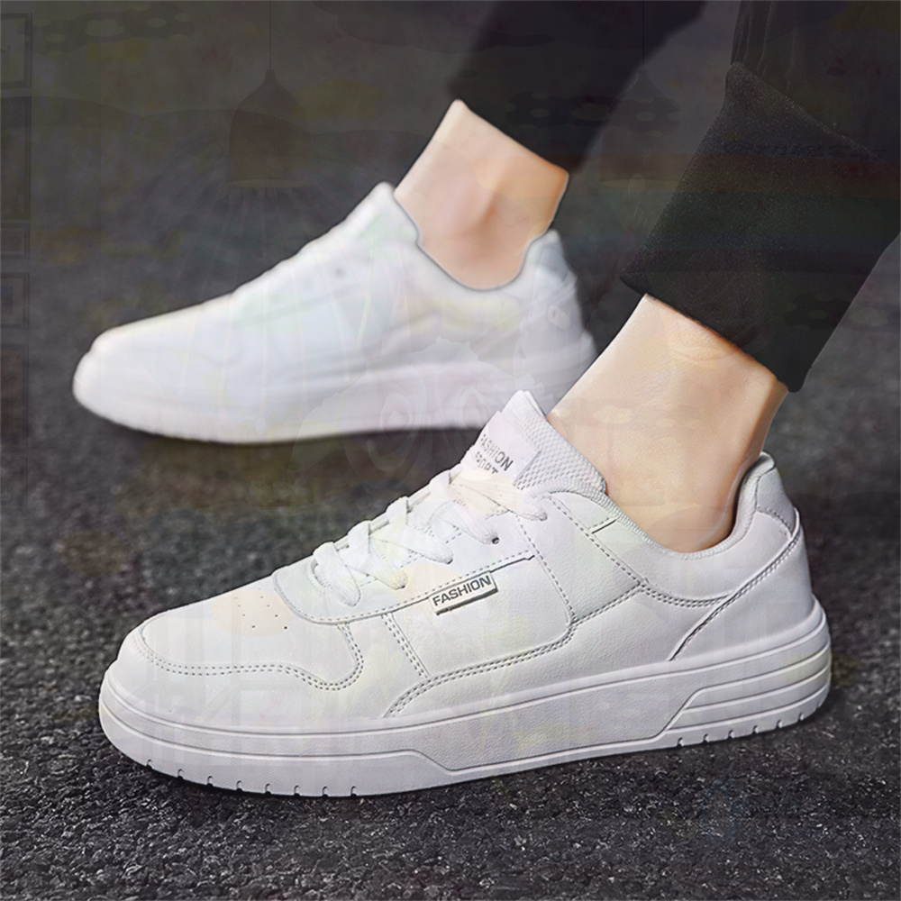Luxury Lifestyle Experiences - Sepatu Kulit PU dengan Dasi 41