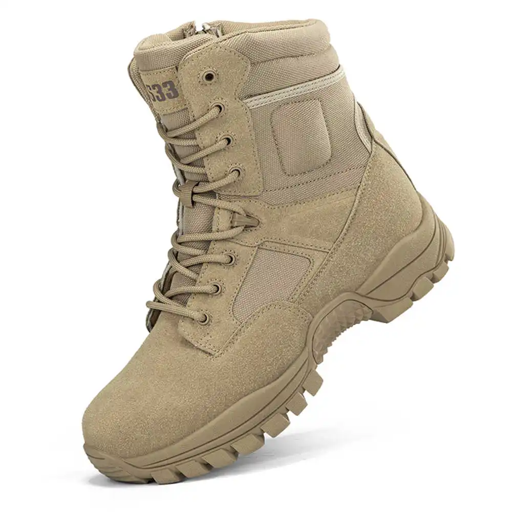 Luxury Lifestyle Experiences - Sepatu boot kulit asli antiselip, sepatu