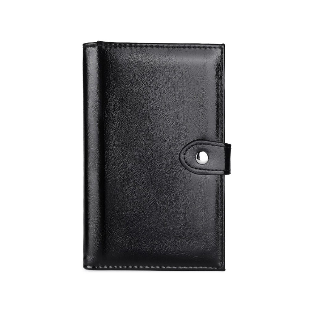 Leather Passport Cover - Tempat Kartu Kulit PU Tas Paspor
