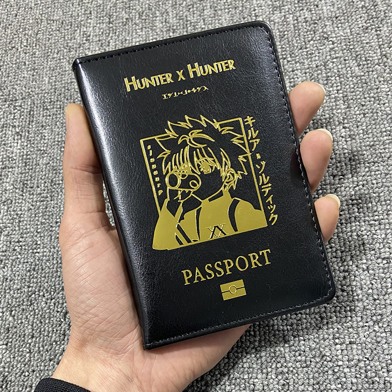 Leather Passport Cover - Sampul Paspor Anime Hunter X Hunter