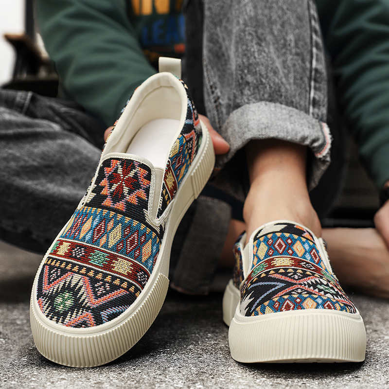 Luxury Lifestyle Fashion - Sepatu Lari Pria Sumer Ecoleather, Sneakers