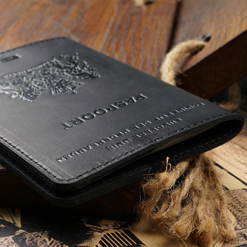 Sampul Paspor Belanda - Dompet - Leather Passport Cover ulasan dan harga