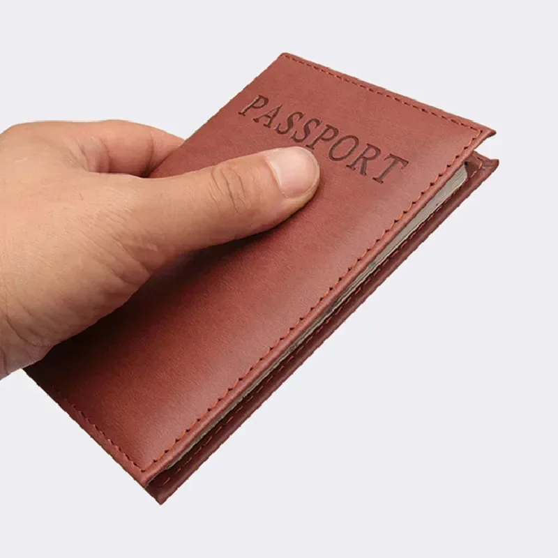 Sarung paspor kulit Pu pria wa - Leather Passport Cover ulasan dan harga
