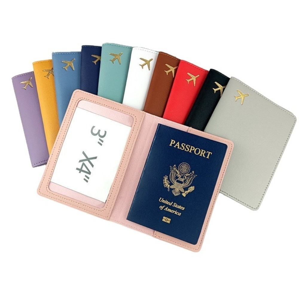 Tempat Paspor Kulit PU Ringan  - Leather Passport Cover ulasan dan harga
