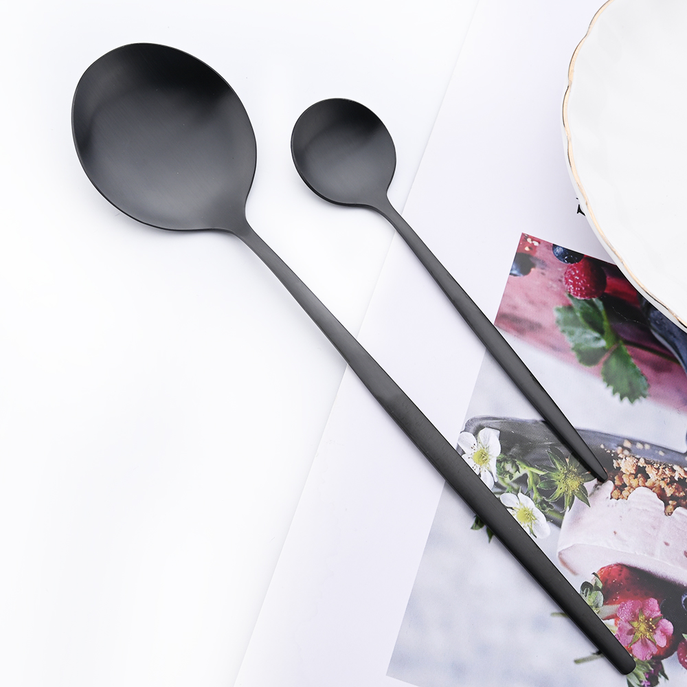 Drmfiy Set peralatan makan kop - Gold Cutlery Flatware ulasan dan harga