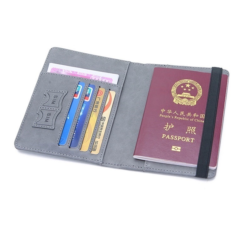 Penutup paspor kulit gelang el - Leather Passport Cover ulasan dan harga