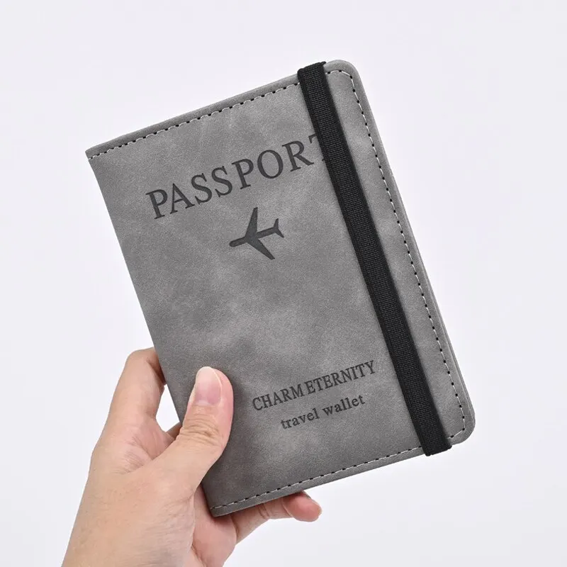 Dompet kulit PU pria, dompet p - Leather Passport Cover ulasan dan harga