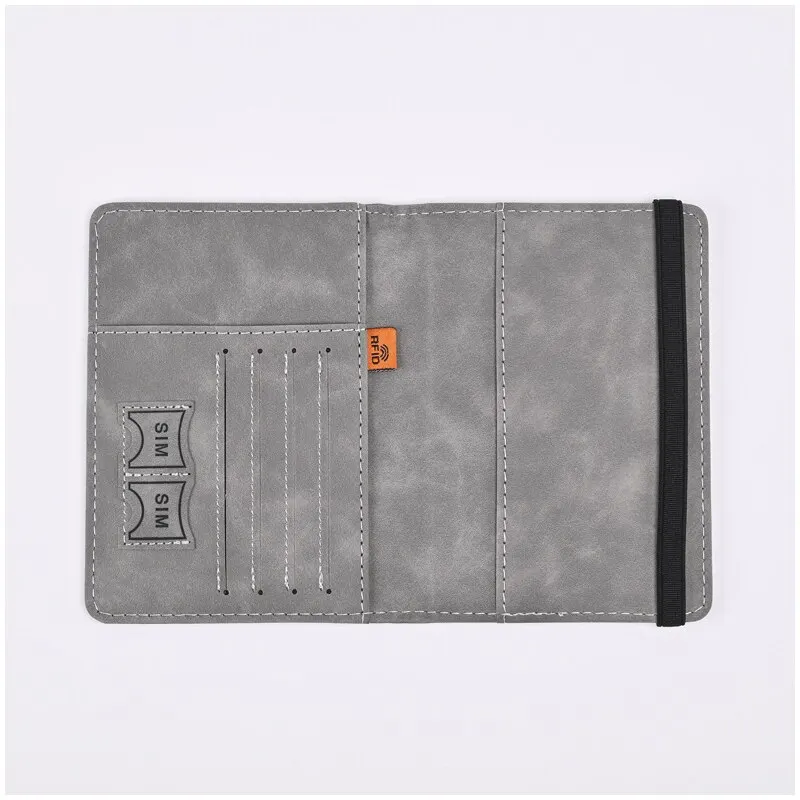 Dompet kulit PU pria, dompet p - Leather Passport Cover ulasan dan harga